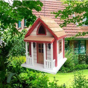 Nestling Series Country Charm birdhouse=new